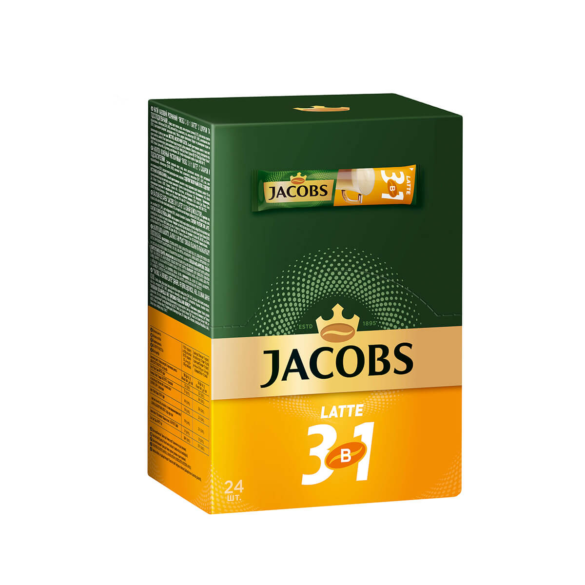 Купить оригинал jacobs. Кофе Якобс латте. Кофейный напиток Jacobs Cappuccino 3в1 12гр. Jacobs мягкий, 24 шт. Якобс латте 3 в 1.